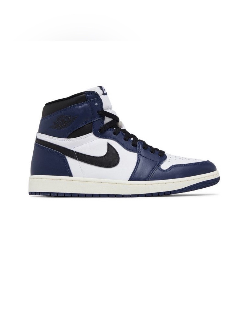 Nike Air Jordan 1 Mid Navy/White/Black Men's Sneaker